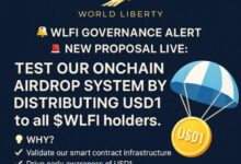 World Liberty Financial推出USD1空投测试,WLFI生态布局进入关键阶段-WLFI中文网
