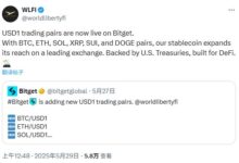 USD1走向更大舞台:Bitget新交易对背后的信号-WLFI中文网