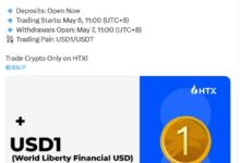 HTX上线USD1:稳定币之战进入新阶段,WLFI生态进入加速扩张周期-WLFI中文网