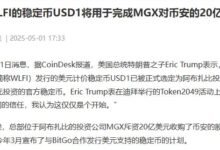 Eric Trump官宣:20亿美元币安交易背后,USD1稳定币站上加密金融核心-WLFI中文网
