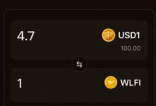 1 WLFI = 4.7 USD1?这个图火爆了!-WLFI中文网