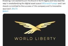 Eric Trump发文表示:WLFI上线将是加密货币领域前所未有的盛事-WLFI中文网