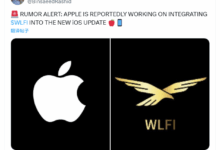 传闻:苹果正在努力将$WLFI整合到新的 iOS 更新中-WLFI中文网